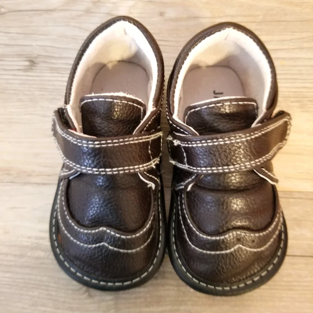 Jack and Lily My Shoes Leather Toddler Shoes